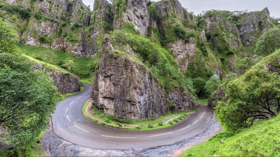 Cheddar Gorge, England (19% of votes)