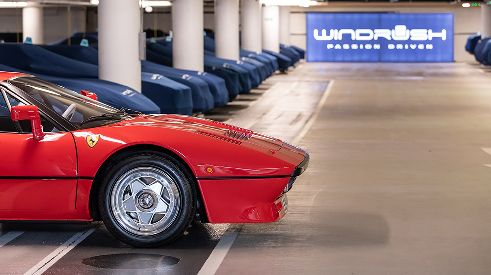 Ferrari car storage