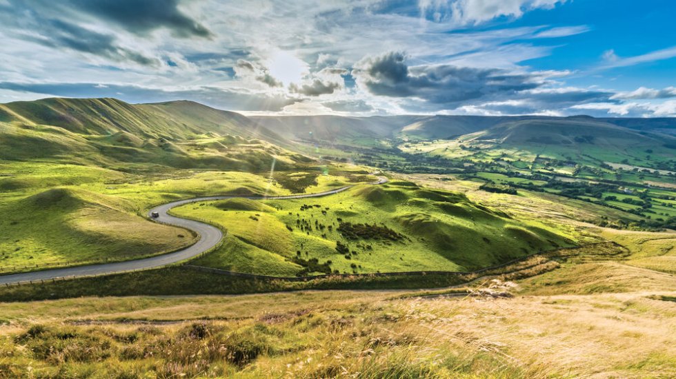 Snake Pass, The Pennines, England (19% of votes)