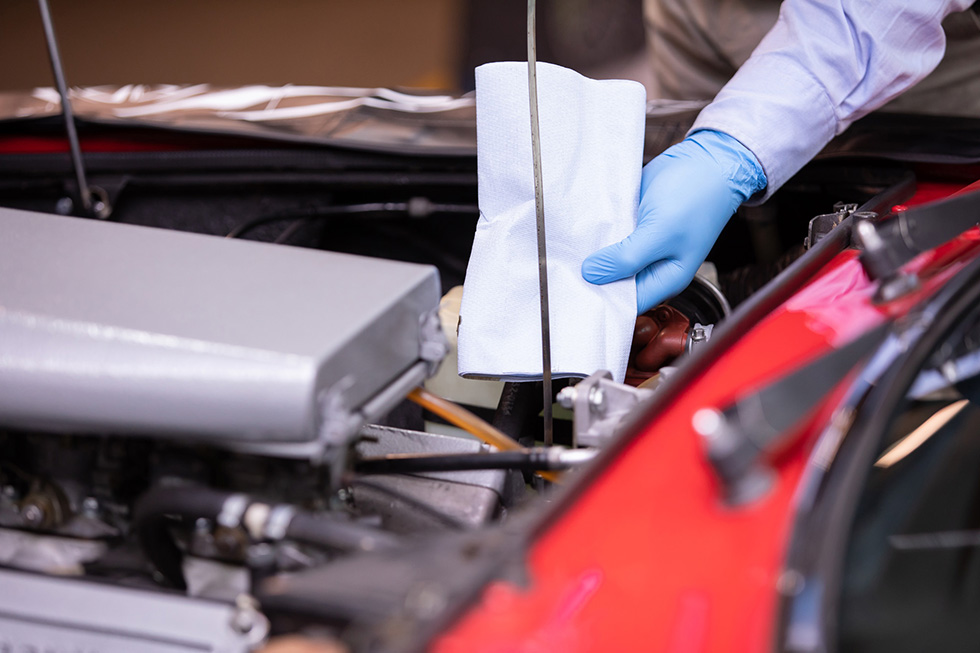 Check your classic car fluids